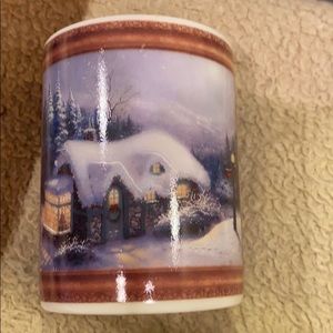 Vintage Thomas Kinkade Scenic Votive